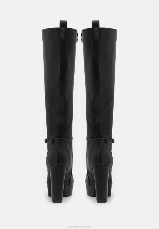 Anna Field nők fűzős csizma fekete RTVD2223