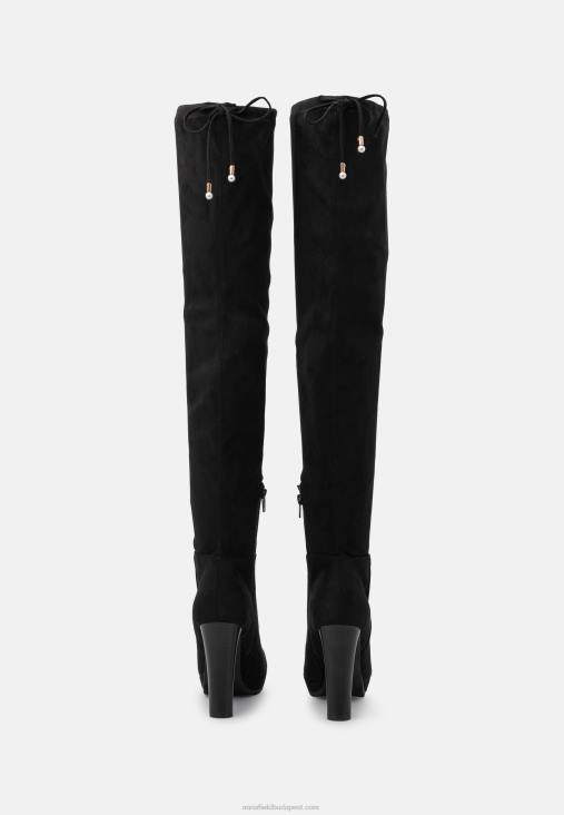 Anna Field nők fekete platformcsizma RTVD2241