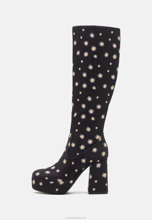 Anna Field nők fekete platformcsizma RTVD2250