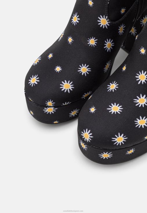 Anna Field nők fekete platformcsizma RTVD2250