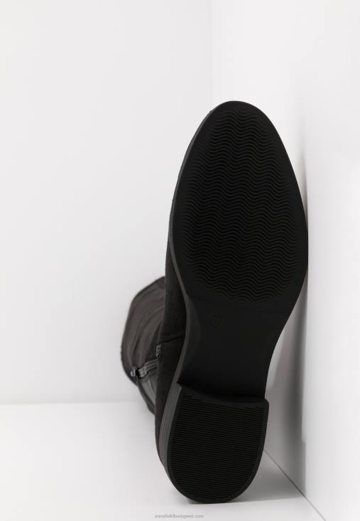 Anna Field nők térdig érő csizma fekete RTVD2226