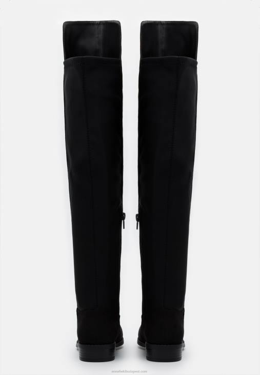 Anna Field nők térdig érő csizma fekete RTVD2230