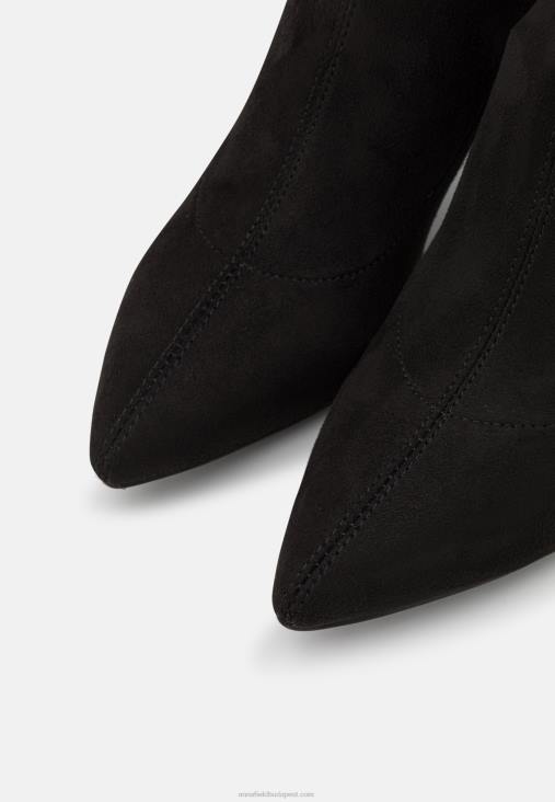 Anna Field nők térdig érő csizma fekete RTVD2240