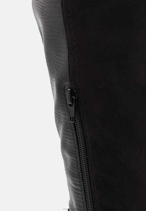 Anna Field nők térdig érő csizma fekete RTVD2242