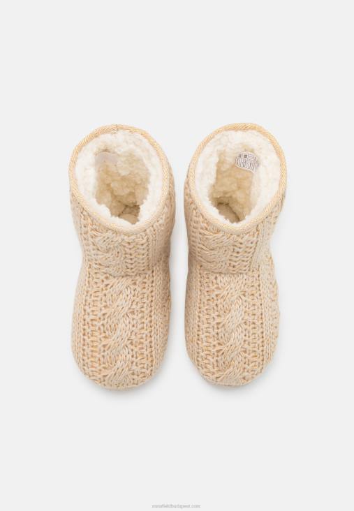 Anna Field nők arany-metál szál papucs arany színű RTVD2277