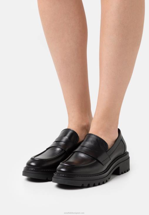 Anna Field nők bőr felbújós fekete RTVD1817