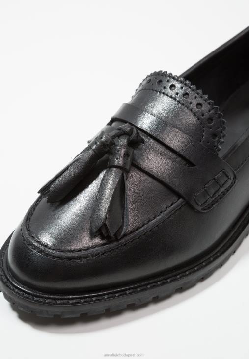 Anna Field nők bőr felbújós fekete RTVD1829