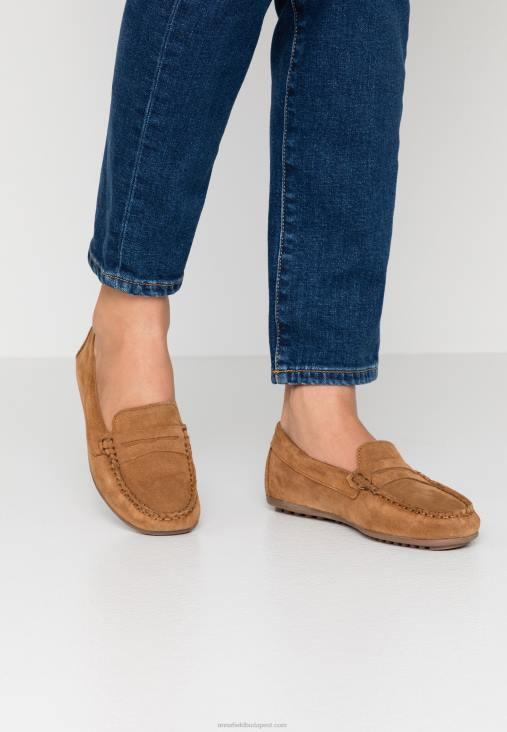 Anna Field nők bőr mokaszin konyak RTVD1858