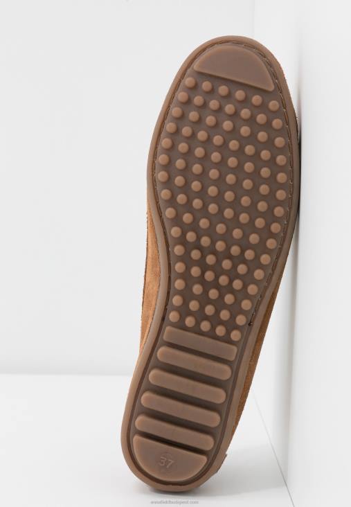 Anna Field nők bőr mokaszin konyak RTVD1858