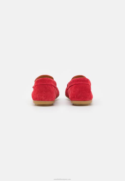 Anna Field nők bőr mokaszin piros RTVD1861