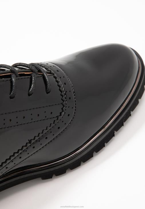 Anna Field nők fűzős fekete RTVD1857