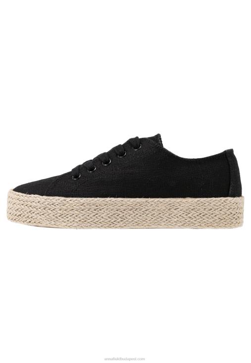 Anna Field nők fekete espadrillák RTVD1834