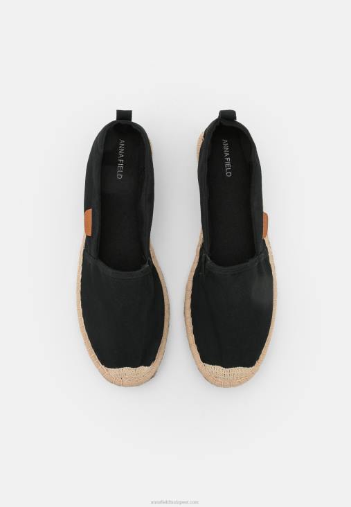 Anna Field nők fekete espadrillák RTVD1842