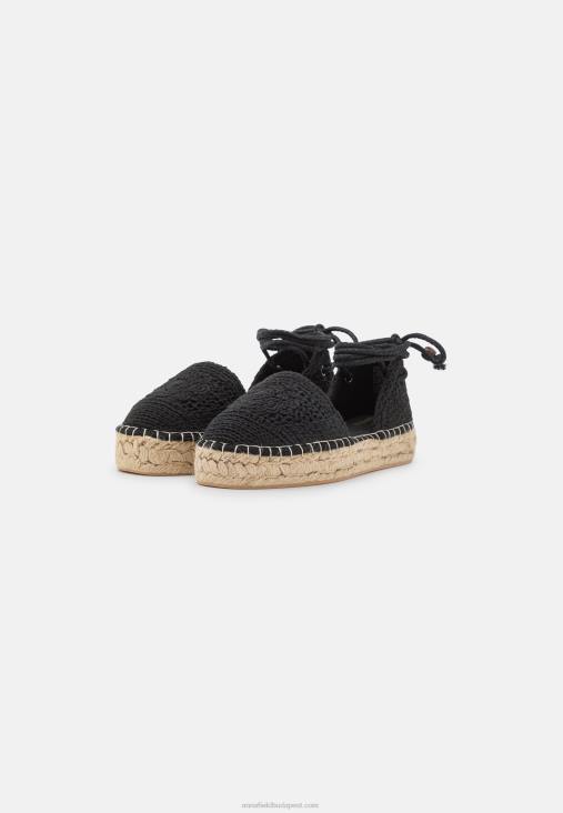 Anna Field nők fekete espadrillák RTVD1844
