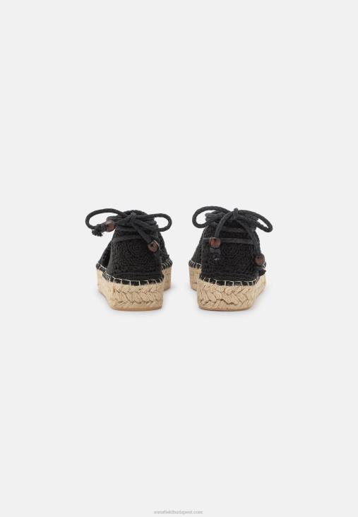 Anna Field nők fekete espadrillák RTVD1844