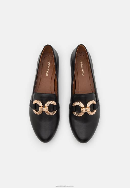 Anna Field nők felbújós fekete RTVD1806