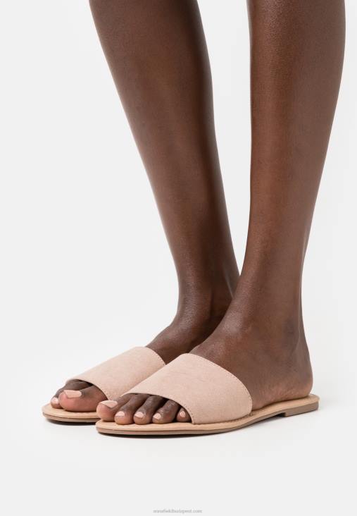 Anna Field nők 2 csomagos öszvér fekete/világos rózsaszín RTVD1862