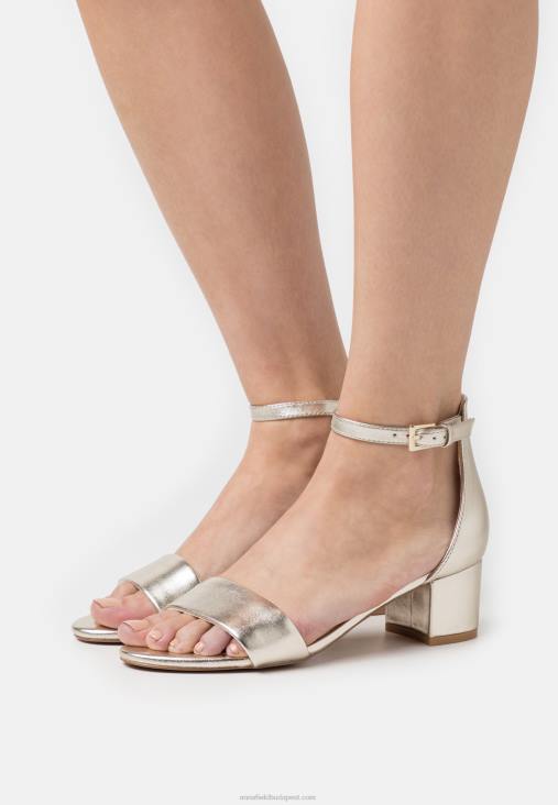 Anna Field nők bőr szandál arany RTVD1301