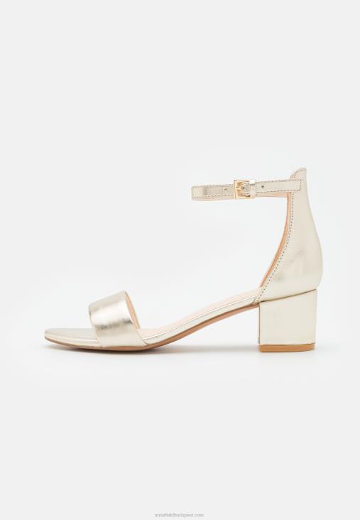 Anna Field nők bőr szandál arany RTVD1301