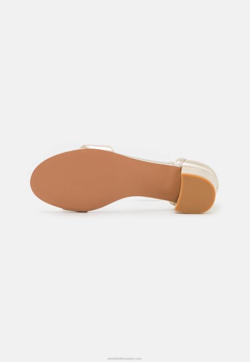 Anna Field nők bőr szandál arany RTVD1318