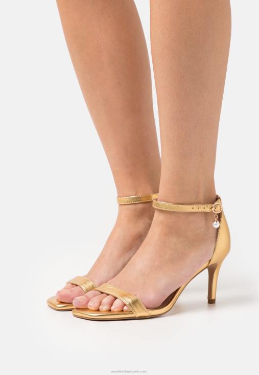 Anna Field nők bőr szandál arany RTVD1409