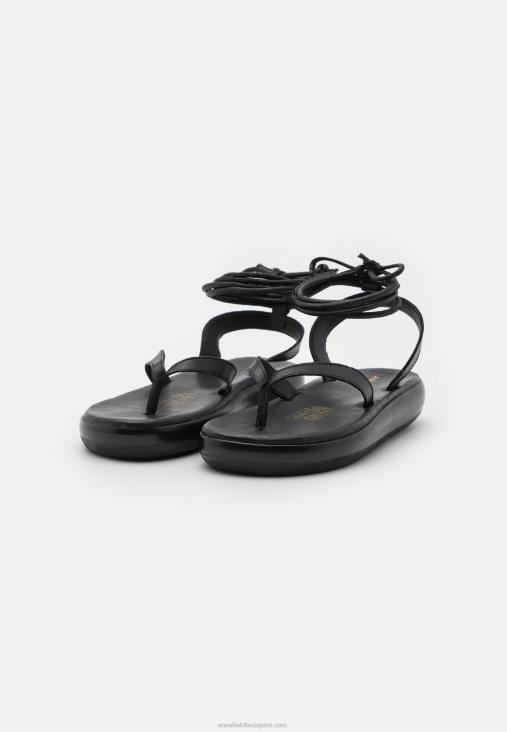 Anna Field nők bőr szandál fekete RTVD1386