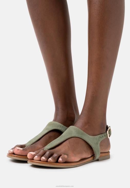 Anna Field nők bőr szandál khaki RTVD1399