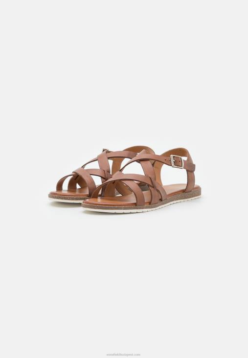 Anna Field nők bőr szandál konyak RTVD1284
