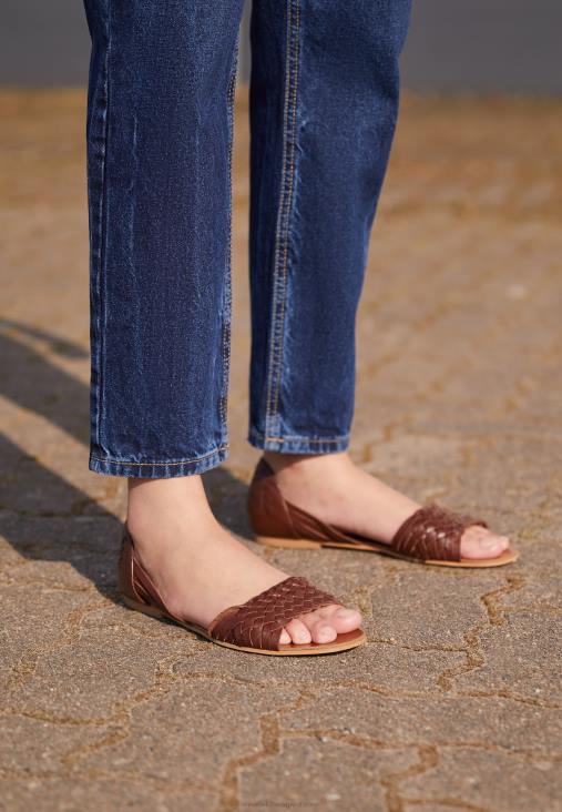 Anna Field nők bőr szandál konyak RTVD1389