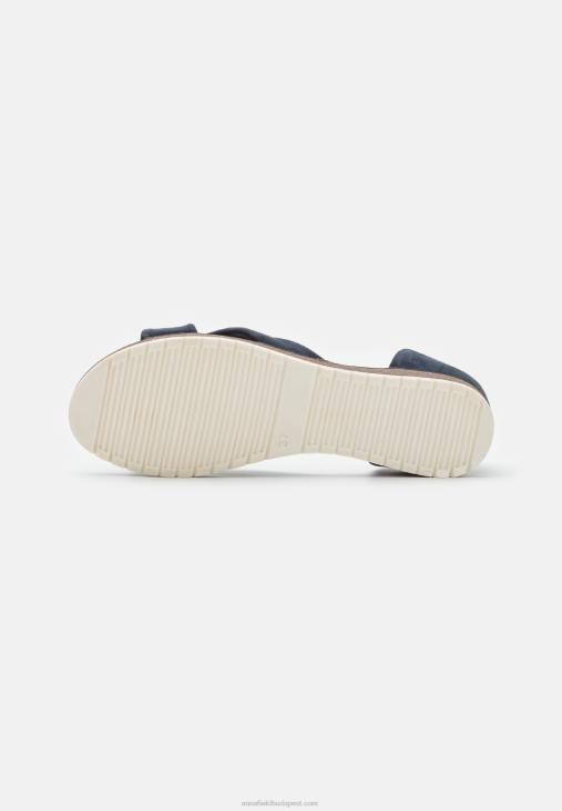 Anna Field nők bőr szandál sötétkék RTVD1340