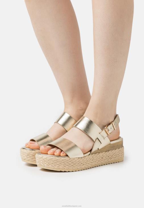 Anna Field nők espadrill arany RTVD1481