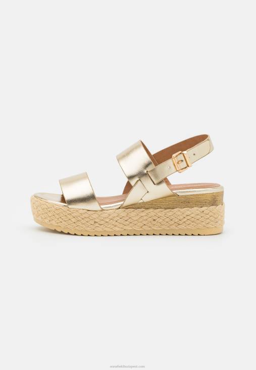 Anna Field nők espadrill arany RTVD1481