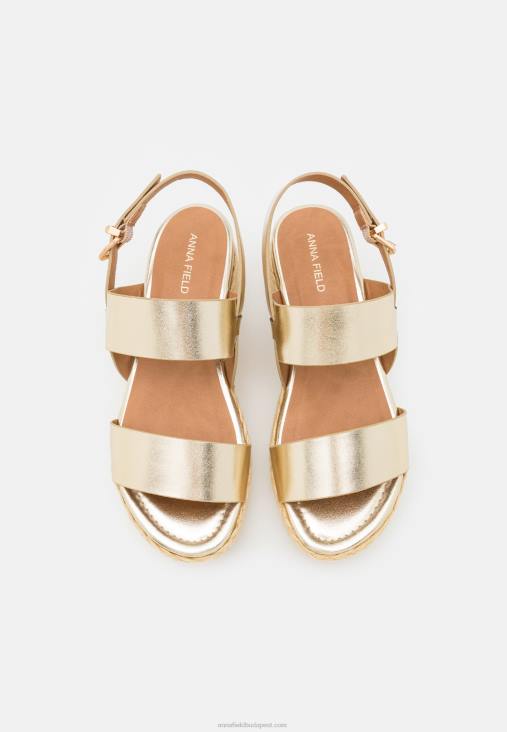 Anna Field nők espadrill arany RTVD1481