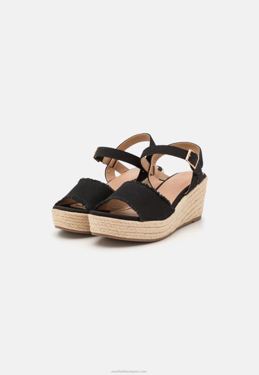 Anna Field nők fekete espadrillák RTVD1472
