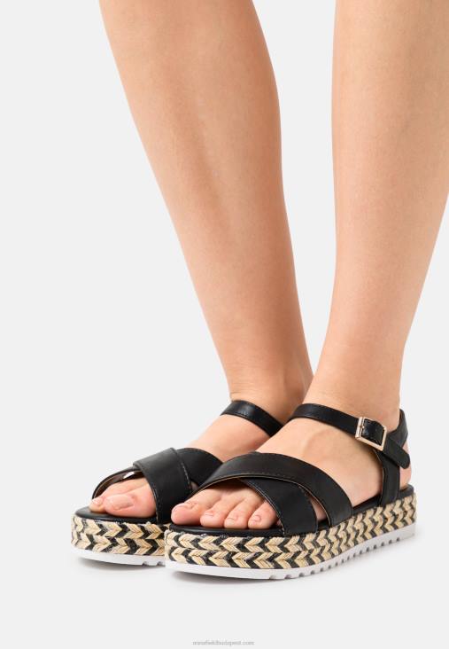 Anna Field nők fekete espadrillák RTVD1581