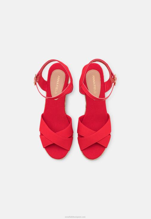 Anna Field nők ékszandál piros RTVD1468