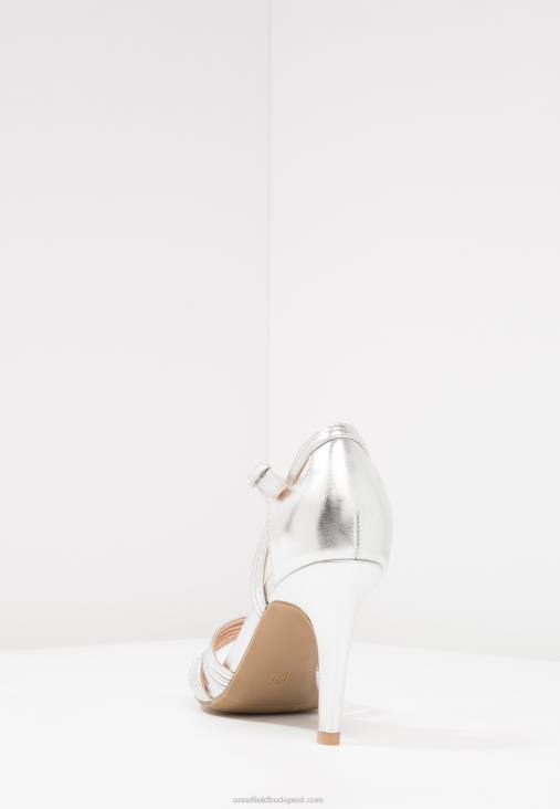 Anna Field nők magas sarkú szandál ezüst RTVD1241
