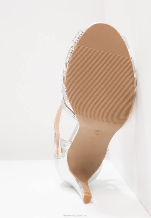 Anna Field nők magas sarkú szandál ezüst RTVD1241