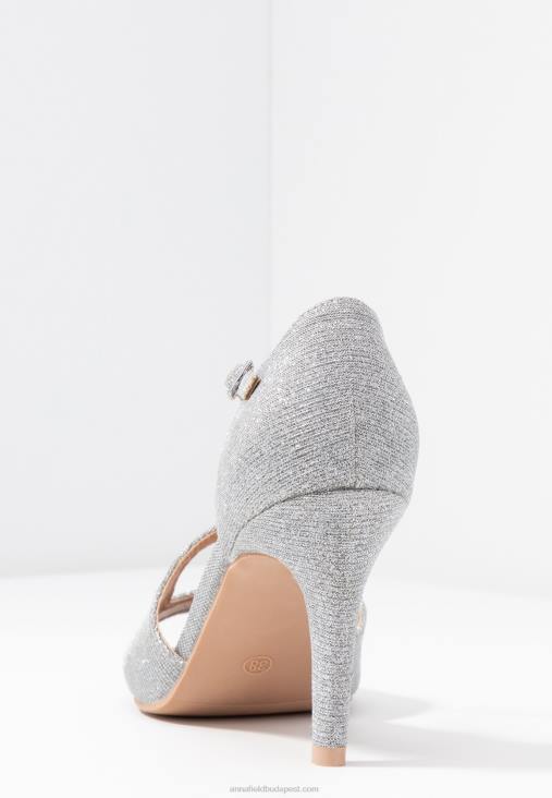Anna Field nők magas sarkú szandál ezüst RTVD1255