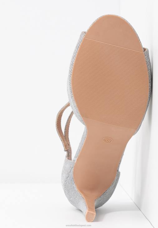 Anna Field nők magas sarkú szandál ezüst RTVD1255