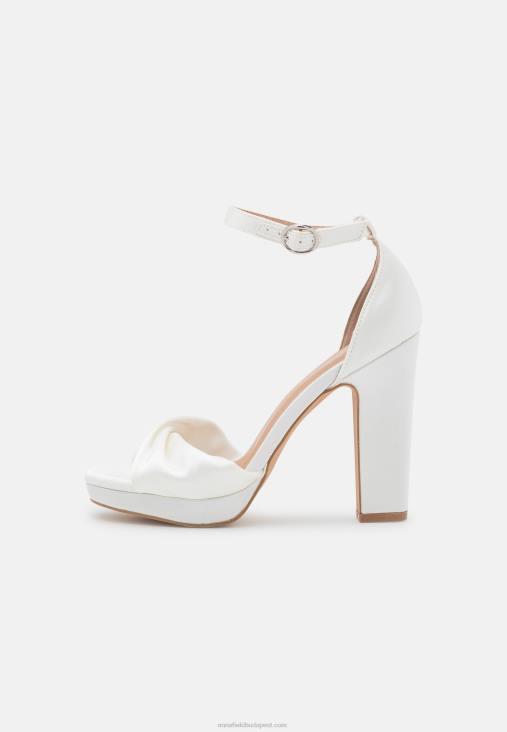Anna Field nők magas sarkú szandál fehér RTVD1554