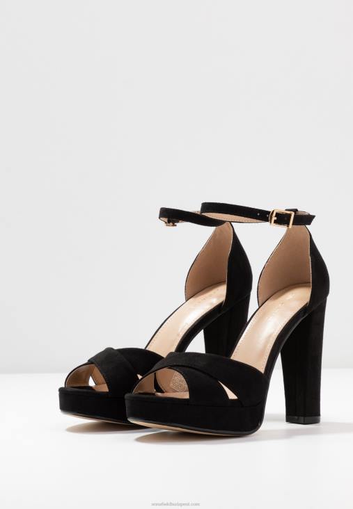 Anna Field nők magas sarkú szandál fekete RTVD1570