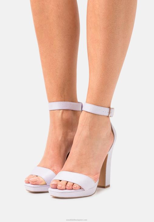 Anna Field nők magas sarkú szandál lila RTVD1574