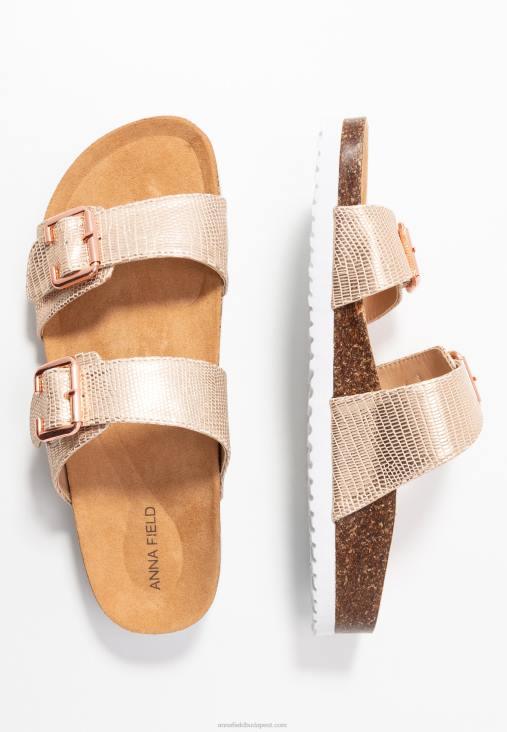 Anna Field nők papucs rózsaszín arany RTVD1865