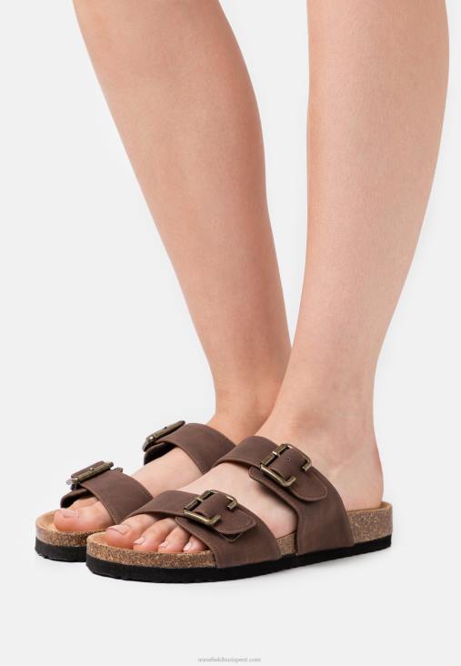 Anna Field nők papucs sötétbarna RTVD1876