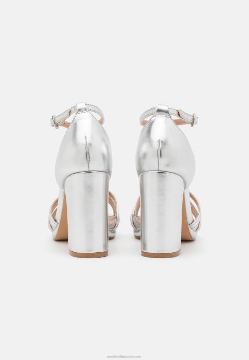 Anna Field nők platform szandál ezüst RTVD1580