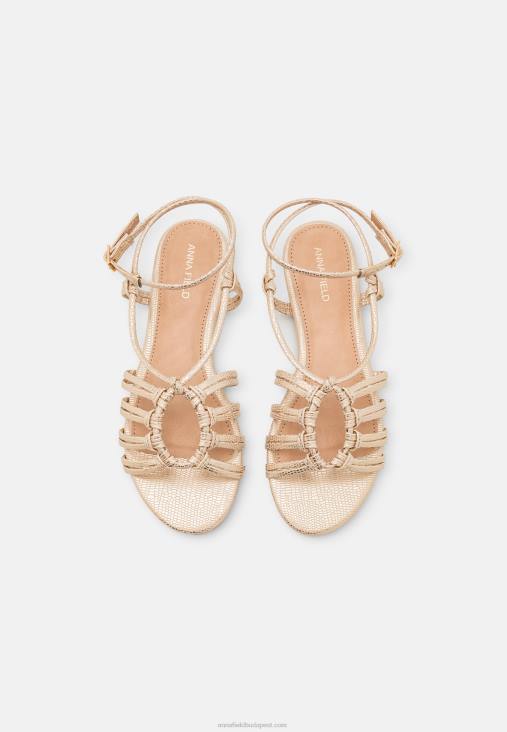 Anna Field nők szandál arany RTVD1436