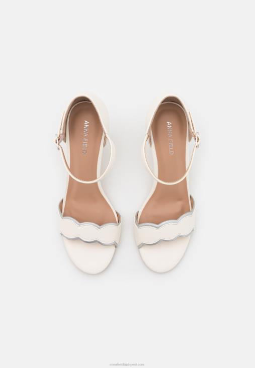 Anna Field nők szandál fehér RTVD1396