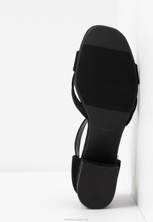 Anna Field nők szandál fekete RTVD1259
