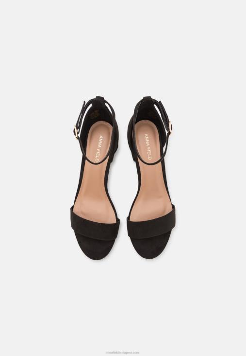 Anna Field nők szandál fekete RTVD1339